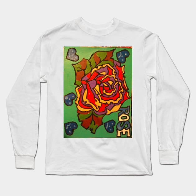 Rose by Stormi Epps Long Sleeve T-Shirt by billyhjackson86